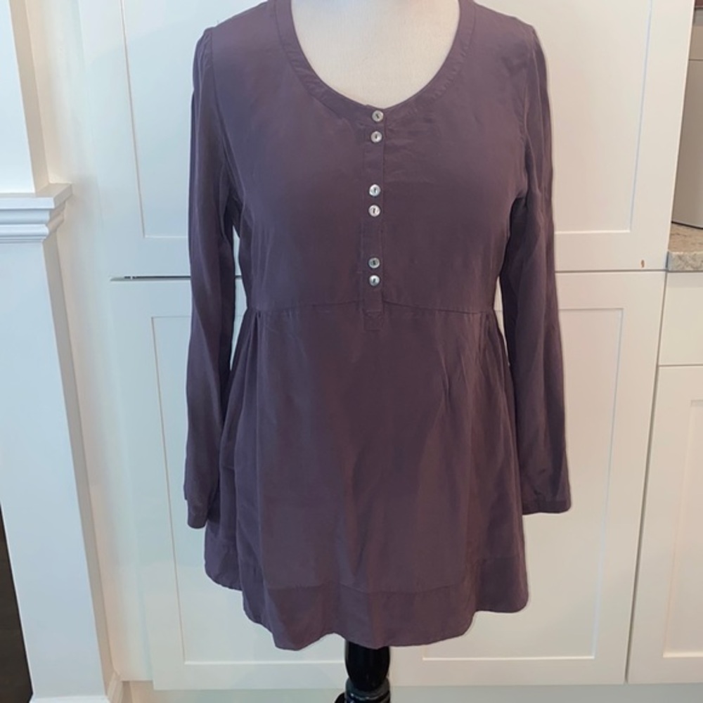 JJill Silk Purple 💜 Top-M
